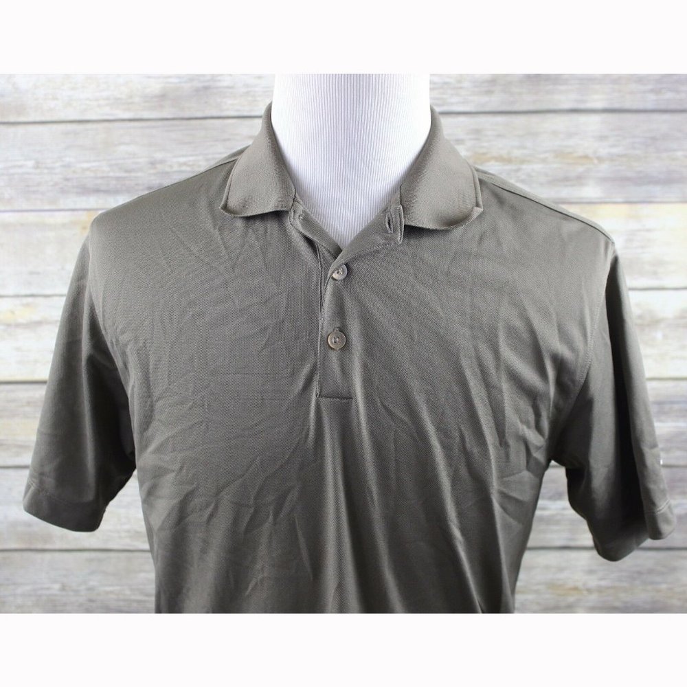 MINT Nike Golf Stretch UV Tech Polo Shirt MD Green